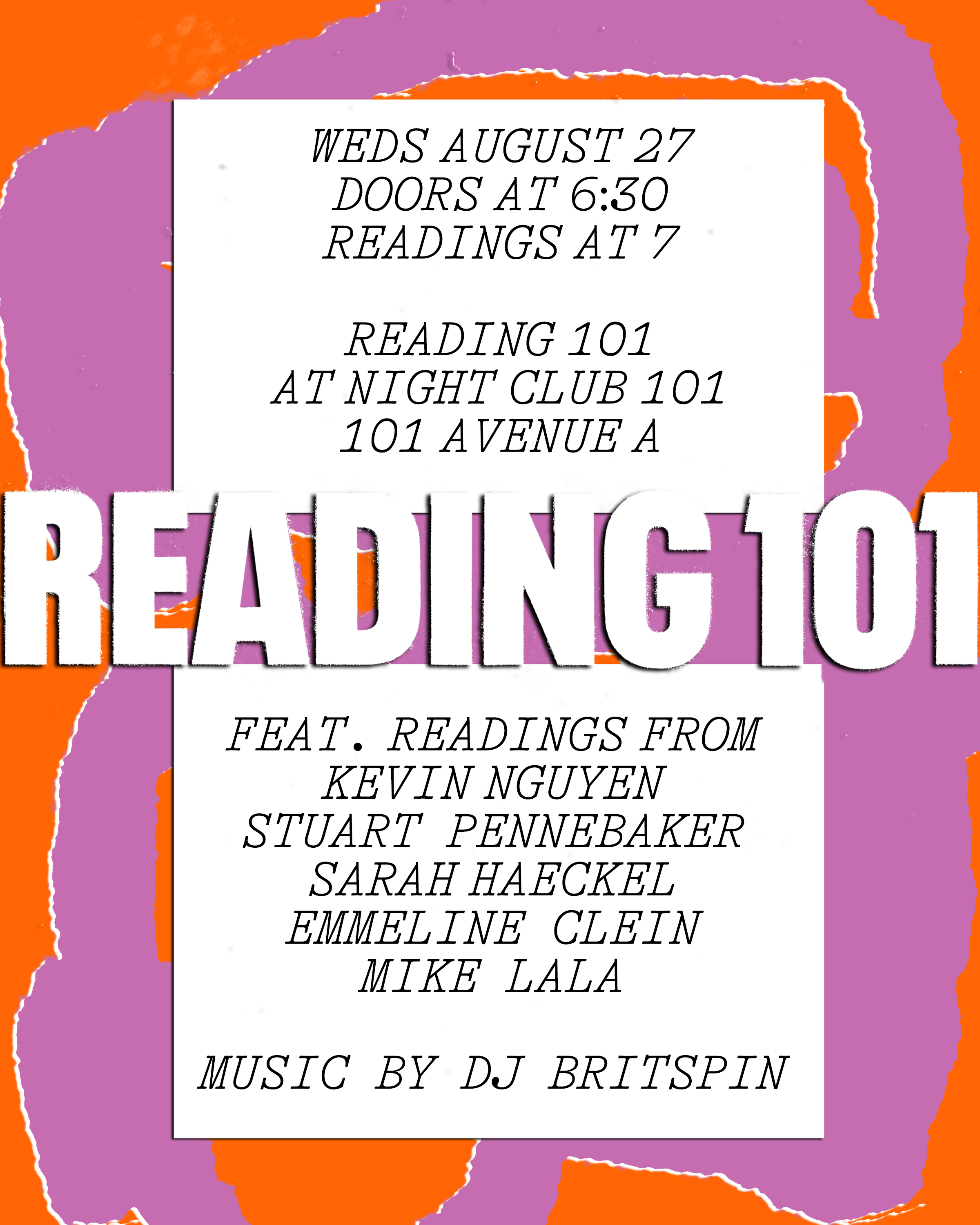 ongoing program identity, Reading 101